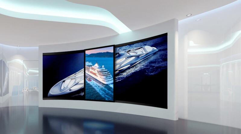 四川數(shù)字展廳中互動滑軌屏的制作需要分幾步？