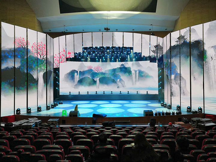 大型舞臺(tái)晚會(huì)演出LED屏多少分辨率才好？| 成都戶外全彩屏