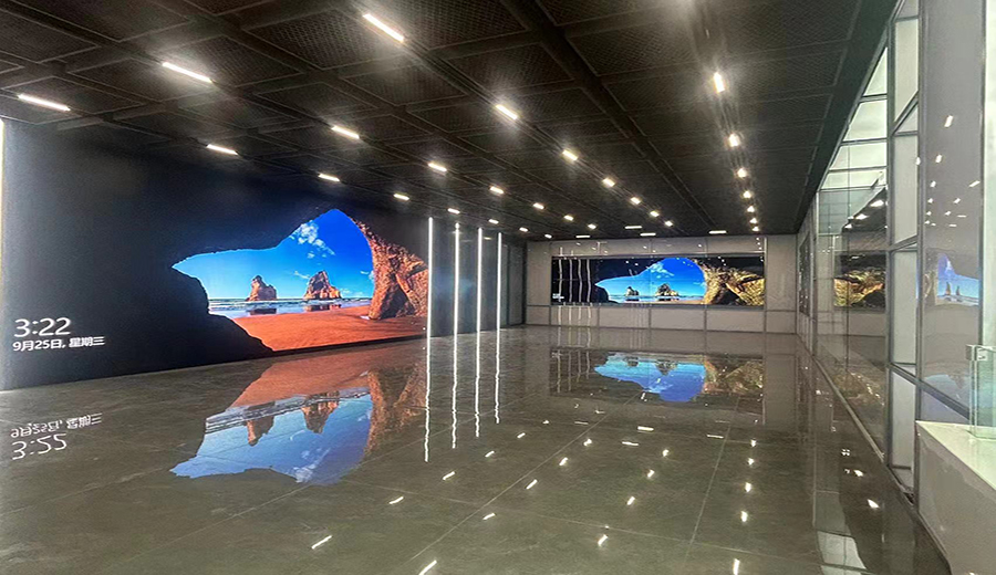 展廳內(nèi)LED屏是展廳生命力的最好展現(xiàn)！