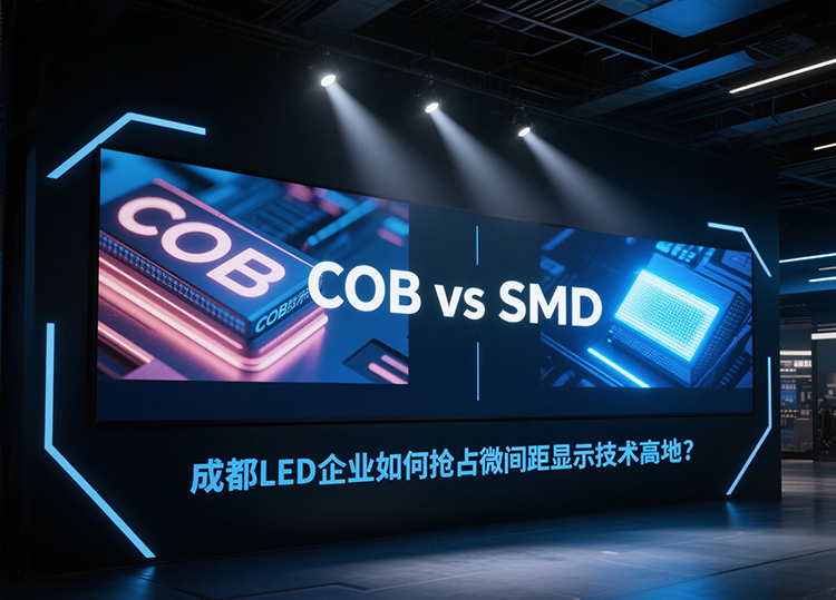COB vs SMD：成都LED企業(yè)如何搶占微間距顯示技術(shù)高地？