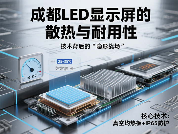 成都LED顯示屏的散熱與耐用性：技術背后的&ldquo;隱形戰(zhàn)場&rdquo;