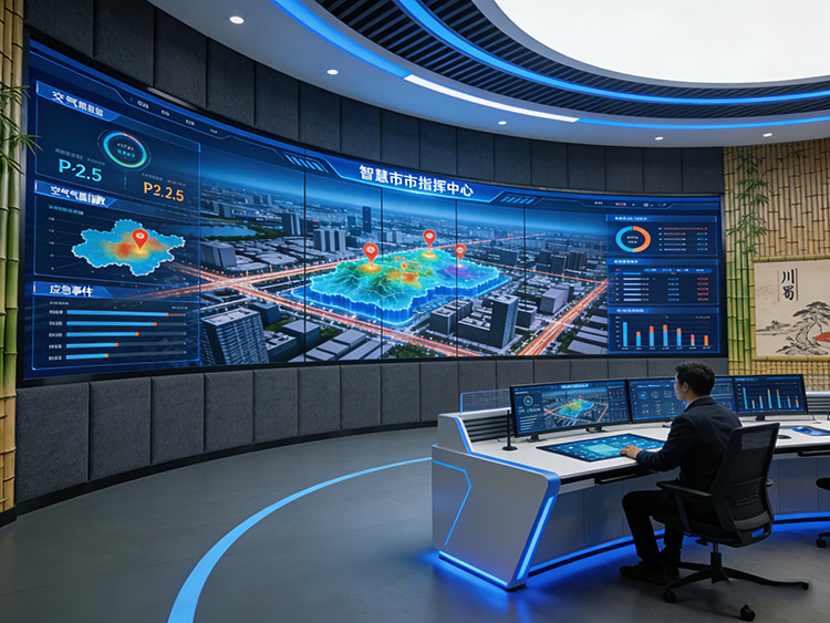 小間距LED成主流：成都LED顯示屏在智慧城市與高端展廳中的創(chuàng)新應用